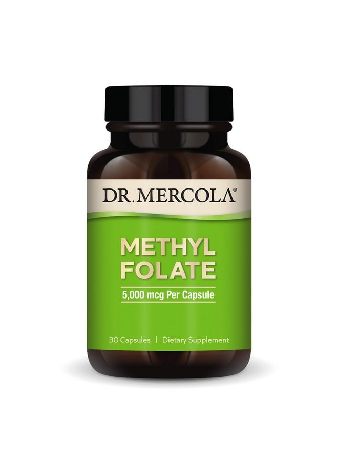 Dr. Mercola, Methyl Folate Dietary Supplement, 30 Servings (30 Capsules), Non-GMO, Soy-Free, Gluten Free - pzsku/ZBEE48A320D4EF1B305D1Z/45/_/1739864287/adf938ed-a52b-44fe-adb2-c669db89e314