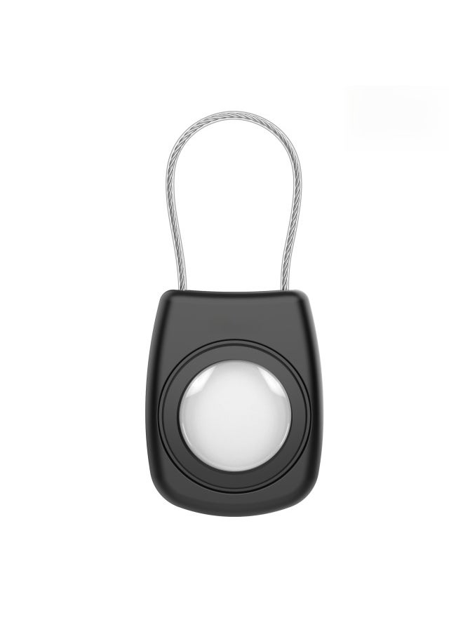 Generic - Applicable To Apple Airtag Protective Case Apple Tracker Airtag Waterproof Rope Safety Lock Protective Case-Color:Black-Applicable Model:AirTAag - Image 1