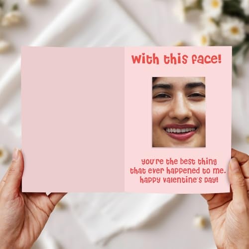 Oye Happy – Awww-dorable Mirror Card | Romantic Surprise Greeting Card with Mirror | Cute Love Card for Partner, Husband, Wife, Girlfriend & Boyfriend | 12.5 x 17.5 cm - Image 3