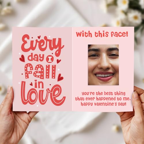 Oye Happy – Awww-dorable Mirror Card | Romantic Surprise Greeting Card with Mirror | Cute Love Card for Partner, Husband, Wife, Girlfriend & Boyfriend | 12.5 x 17.5 cm - Image 1