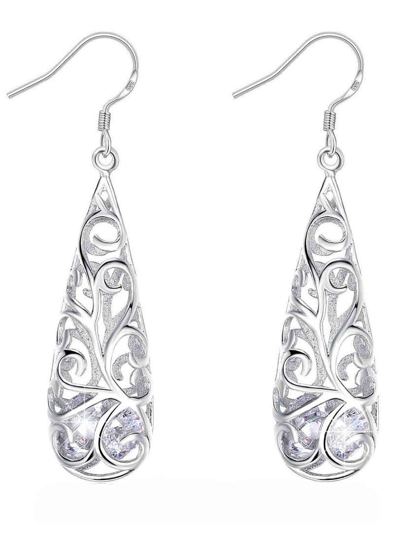 J.Rosée Fashion Jewelry 18K Gold Plated 925 Sterling Silver Studs Earrings for Women Gift Packing JR493 - Image 1