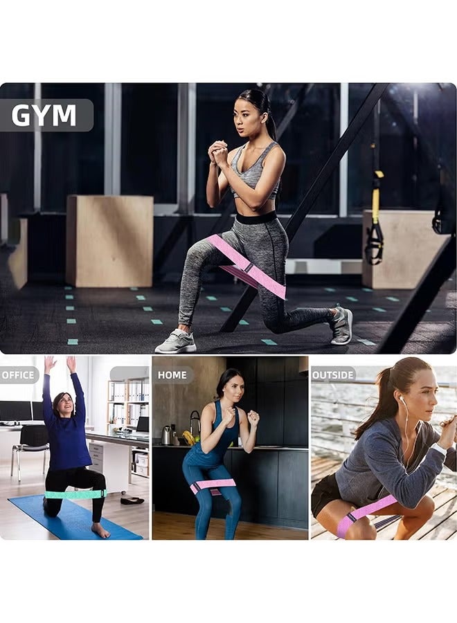 Generic Leg resistance strap, sports strap, wide boot strap, exercise strap, sports fitness strap, stretch resistance loop, anti slip elastic strap  - Image 2