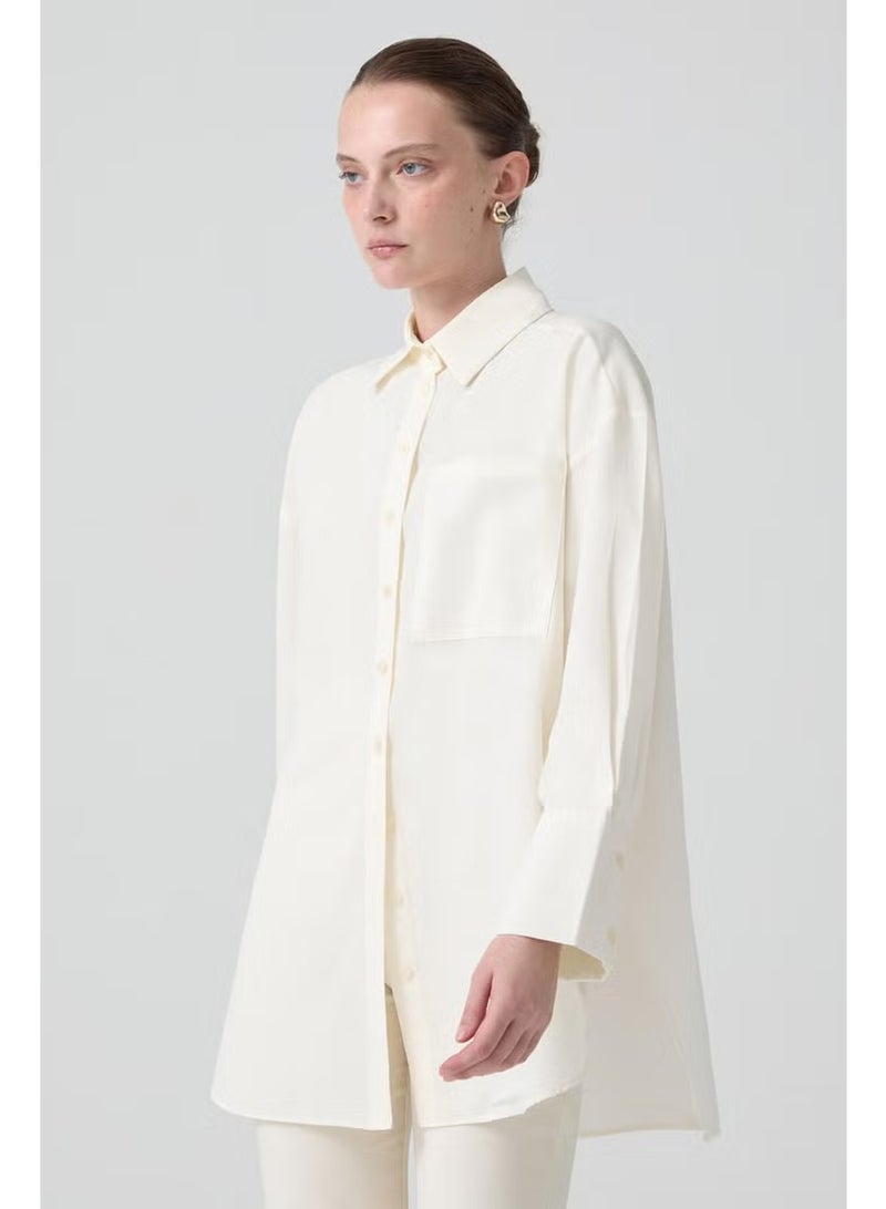 Touche Prive Relax Fit Poplin Shirt - Image 2