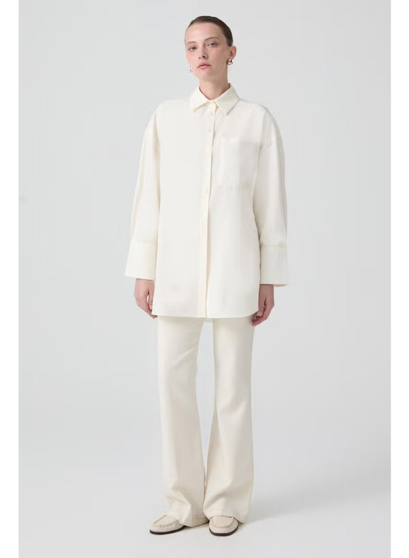 Touche Prive Relax Fit Poplin Shirt - Image 1