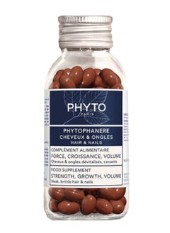 Phyto Phyto Paris Phytophanere Hair & Nails Food Supplement – Strength, Growth, Volume – Designed for Weak, Brittle Hair & Nails 