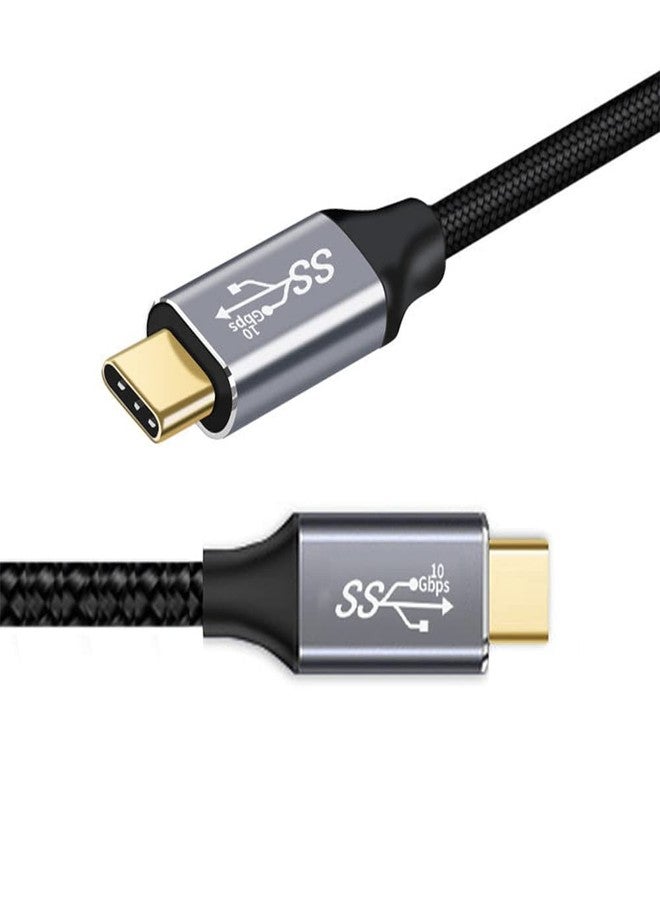 cablecc Type-C USB-C Male to Male USB3.1 10Gbps 100W Data Cable with E-Marker for Laptop Phone 200CM - Image 1