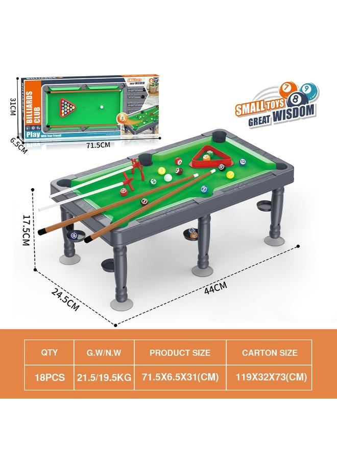 الأزرق جي دبليو <شعبية في أمريكا الشمالية> ألعاب طاولة بلياردو صغيرة متعددة الوظائف للأطفال ألعاب طاولة بلياردو للأطفال 6-12 سنة - Image 5
