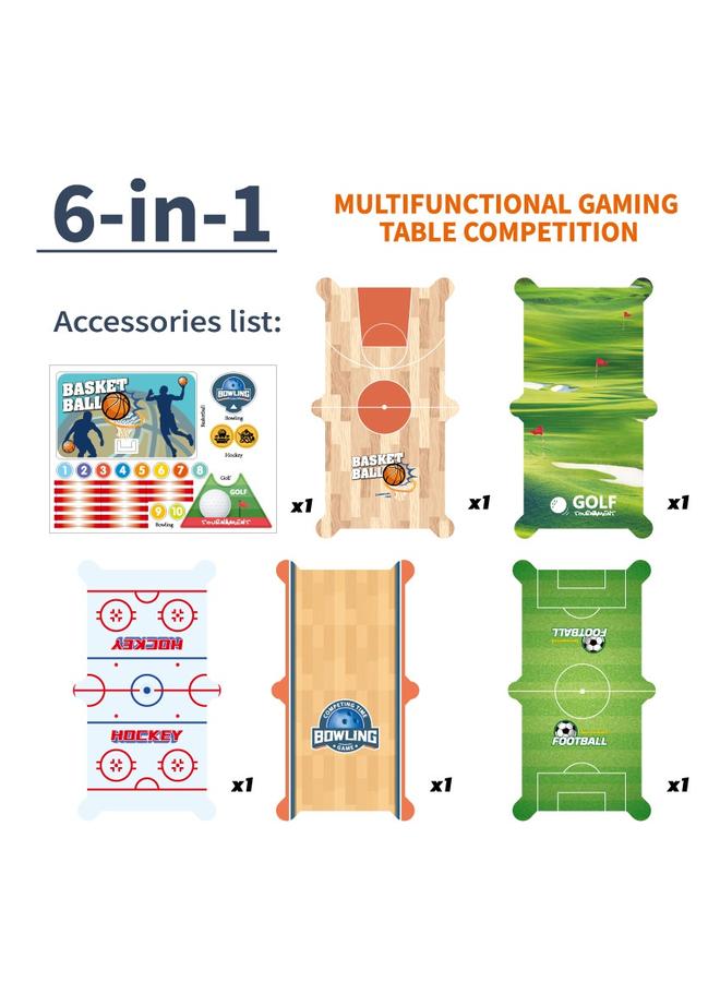 الأزرق جي دبليو <شعبية في أمريكا الشمالية> ألعاب طاولة بلياردو صغيرة متعددة الوظائف للأطفال ألعاب طاولة بلياردو للأطفال 6-12 سنة - Image 4