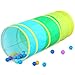 Moncoland Kids Play Tunnel Tent for Toddlers Colorful Cotton Pop Up Crawl Tunnel Toy for Baby Infant Children or Dog Cat Pet Collapsible Gift for Boy and Girl and Game Cotton Baby Tunnel - Image 4