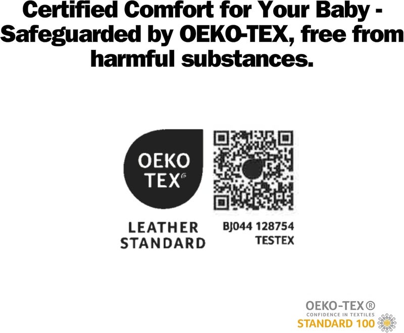 WaySoft Baby Sheepskin Rug, Oeko-TEX Certified, Safe & Natural Nursery Rug, 100% Genuine New Zealand Soft Fur Rug Baby Carpet - Image 4