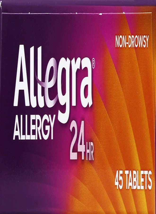 Allegra Adult 24 Hour Allergy Relief 45 Tablets, Long-Lasting Fast-Acting Antihistamine for Noticeable Relief from Indoor and Outdoor Allergy Symptoms - Image 5