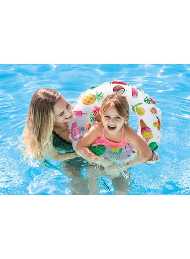 INTEX Ice Cream Printed Tube Ring Float - Image 2