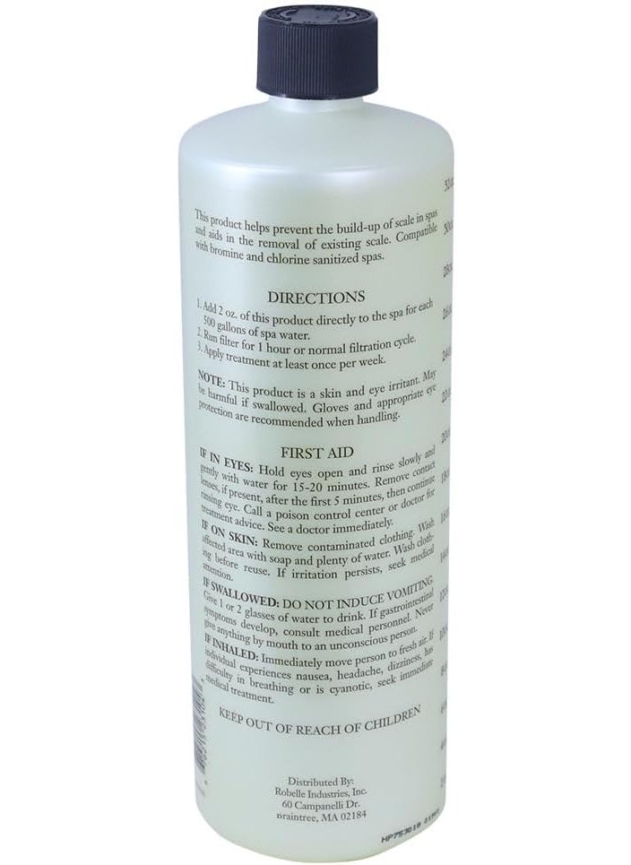 SpaChoice SpaChoice 1Quart Premium Defense Descaler for Hot Tub Made in USA  - Image 2
