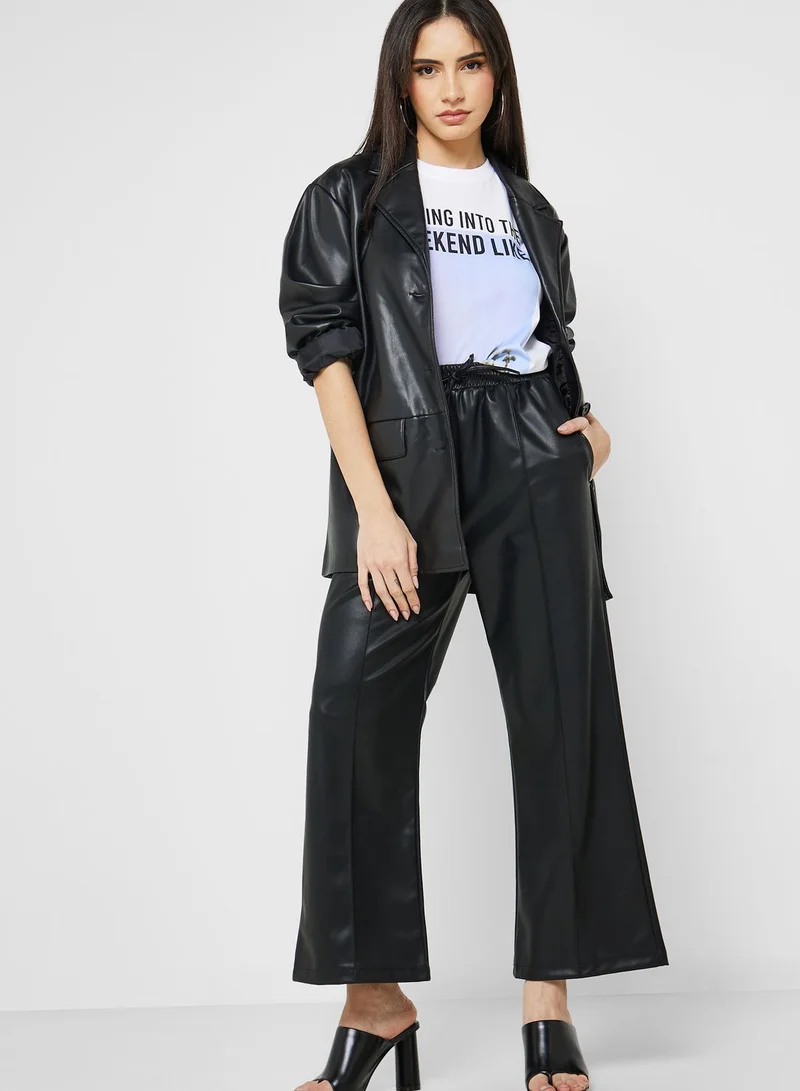 اونلي Graphic Round Neck T-Shirt