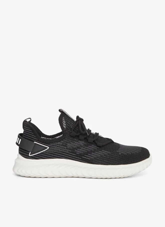 Take Two Textured Lace Up Sneakers