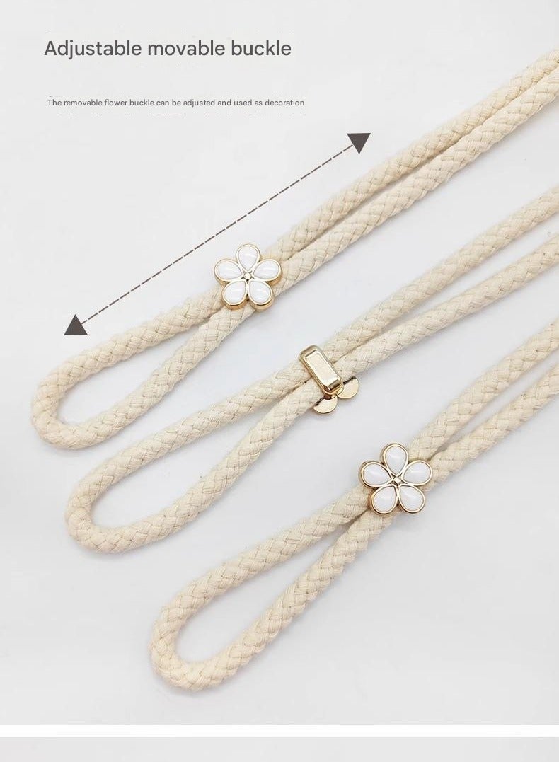 Simple, Modern, Adjustable Rope Curtain, Retractable Hanging Rope Buckle(1 Pair)  - Image 3