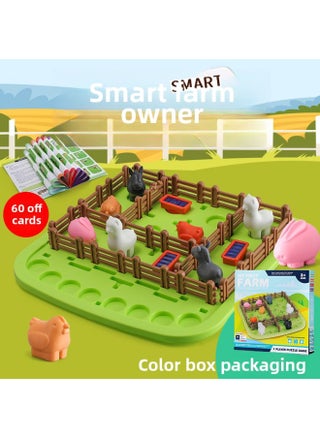 Ghost Catcher Motherland Edition Flashlight Catching Demon Toy Children's Thinking Puzzle Training Parent-child Interactive Board Game Yuan Zhixing-Color:Smart Farmers [level 60] Best - pzsku/ZBEE59CA84C0CAAABB9CEZ/45/1745624135/5d0a95b6-f401-47c4-ae9e-a8b7498f1cf4
