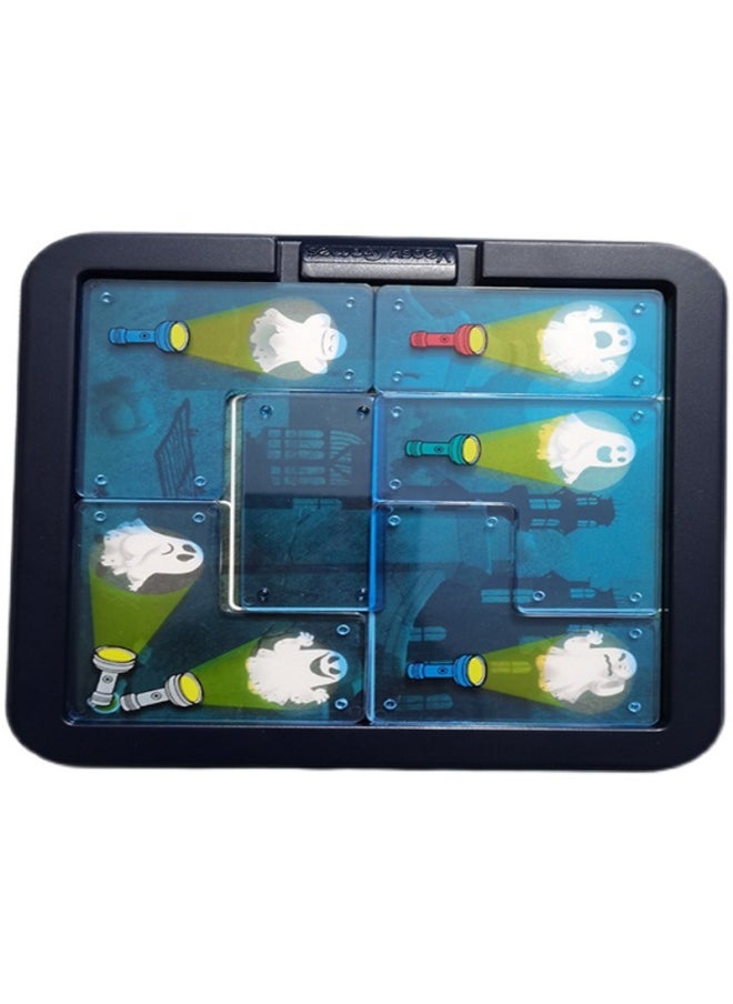 Ghost Catcher Motherland Edition Flashlight Catching Demon Toy Children's Thinking Puzzle Training Parent-child Interactive Board Game Yuan Zhixing-Color:Smart Farmers [level 60] Best