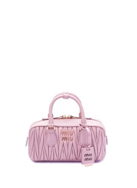 Miu Miu Small Arcadie Top Handle Bag Nappa Leather Crossbody Shoulder