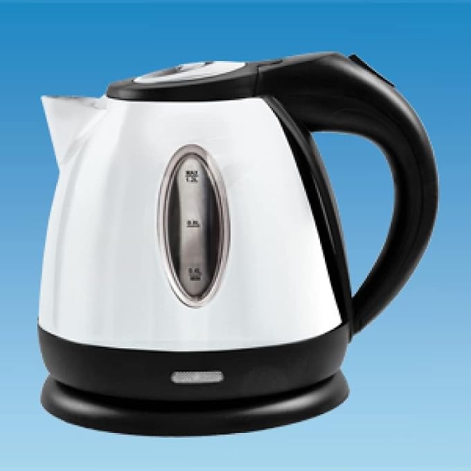 Unity Caravan 750 W Low Wattage Corded Kettle In White - Image 3