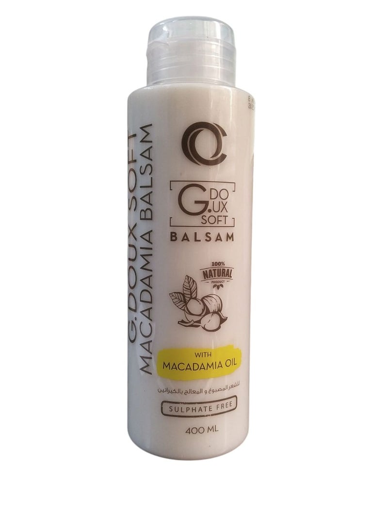 G.DOUX Balsam with Macadamia Oil 400 ml  - Image 1
