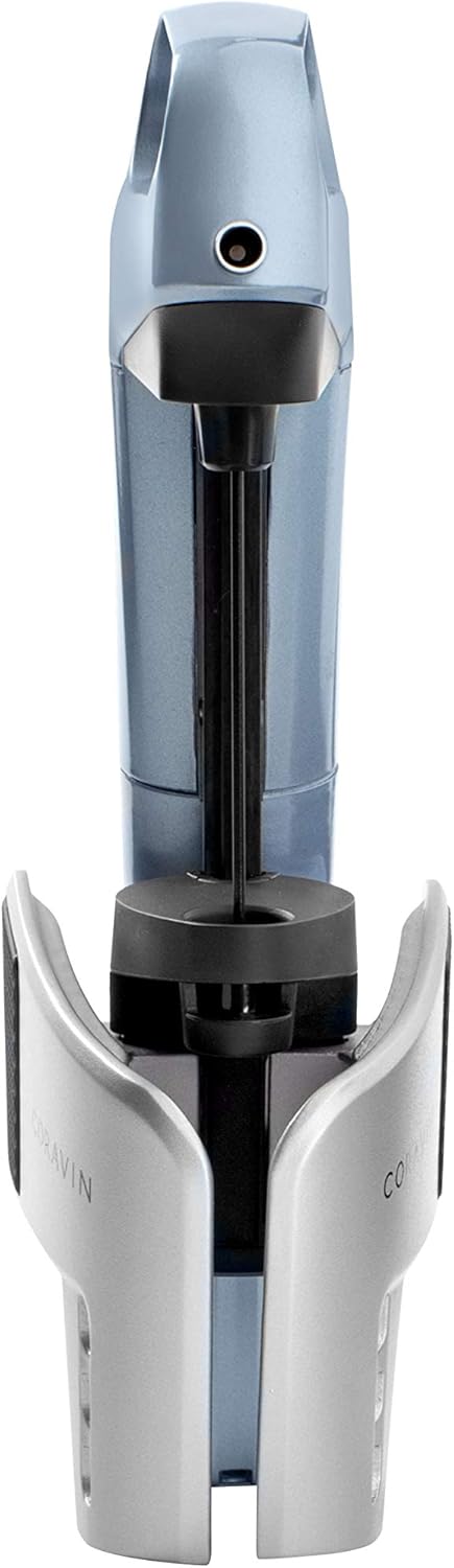 Coravin Coravin Limited Edition Preservation System and Wine Bottle Opener Includes 4 Argon Capsules Steel Blue  - Image 4