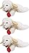 Multipet Lamb Chop Cat Toy Small Pack of 3 - Image 3