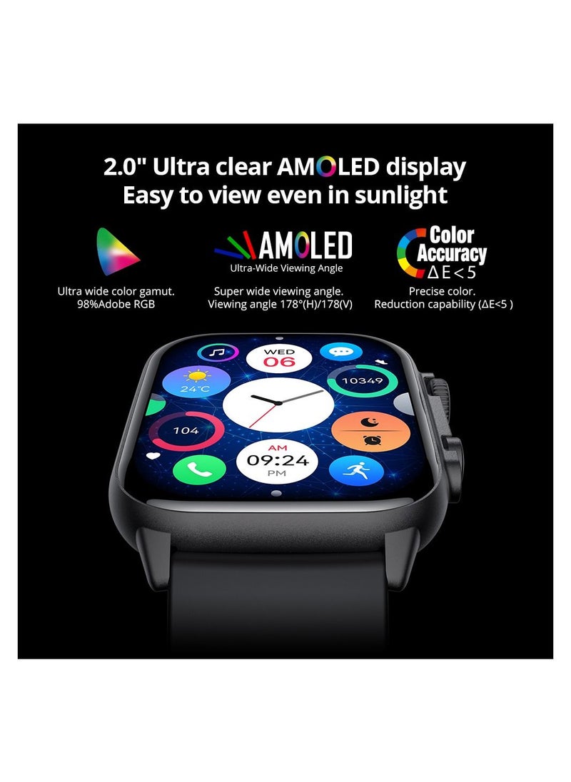 ColMi Smart Watch with Call/Text Fitness Tracker Watches Heart Rate Monitor/Blood Pressure/Body Temperature Sleep Monitor  - Image 3