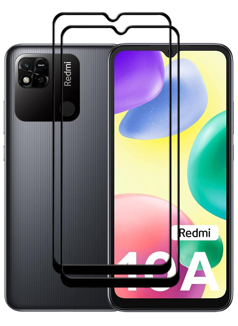ACLIX 2 Pieces Antistatic ESD Dustproof Premium Quality High Definition Tempered Glass Screen Protector Designed For Xiaomi Redmi 10A - Image 1