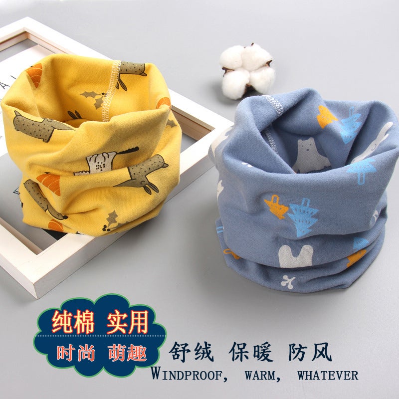 Children'S Scarf Scarf Neck Set Neck For Boys And Girls Baby Korean Baby Scarf Baby Warm Neck Walls - Image 2