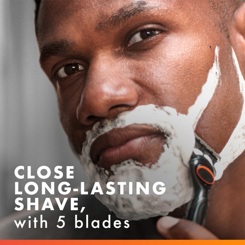 Gillette Fusion5 Power Razor Blades for Men, 5-Blade Razor Refills, 8 Count, Holiday Gifts for Men - Image 4