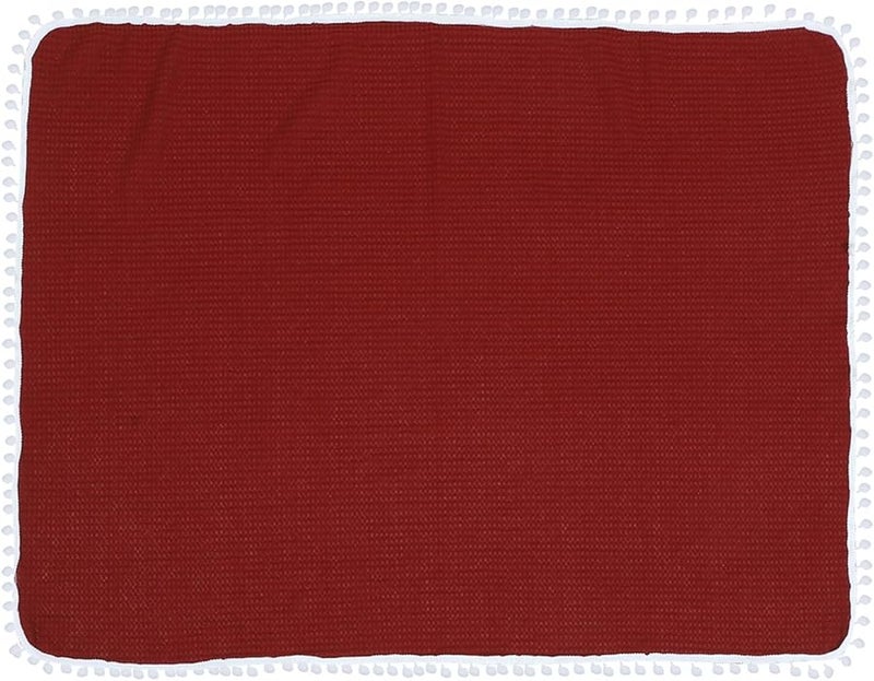 Waffle Knit Swaddling Blanket For Newborn Breathable Nursery Bedding Sleeping Wrap - Image 1