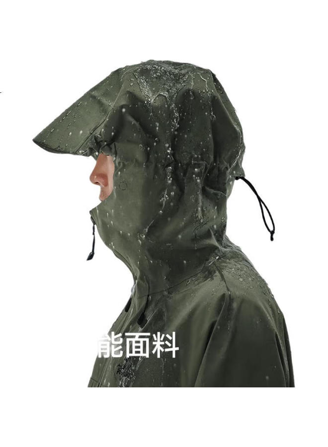 PELLIOT [Cheng Yi Same Style] Hard Shell Jacket For Men And Women, Waterproof Spring And Autumn Mountaineering Coat 12340164 Orange L - Image 1