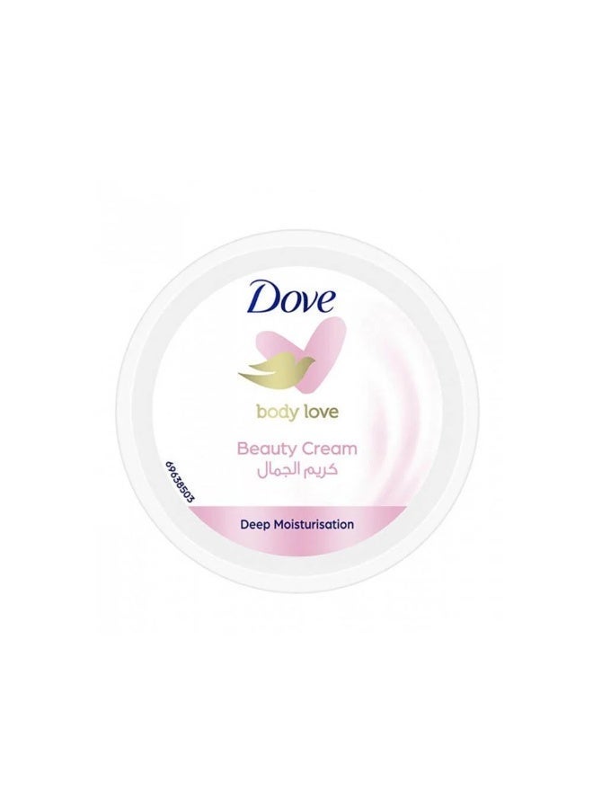 Dove Body Love Beauty Cream for Deep Moisturisation, 150ml - For Soft and Smooth Skin - Image 2