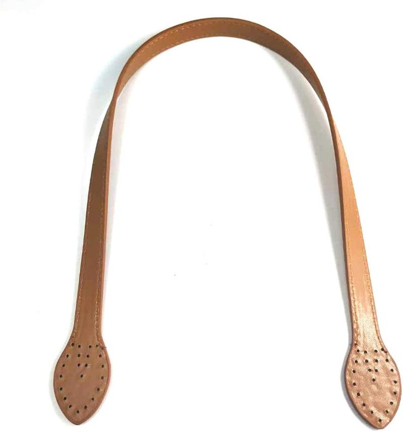 Woman Wallet Shoulder Straps, Imitation Leather Bag Handles, Handbag Strap, Replacing Bag Belt for Women 2pcs (Yellow Brown) Girl Wallet - Image 3