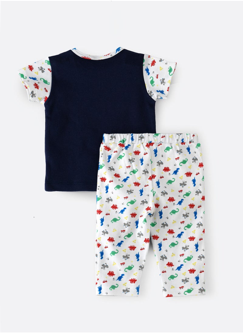 Tiny Hug Newborn Baby Boy Top and Bottom Set  - Image 2