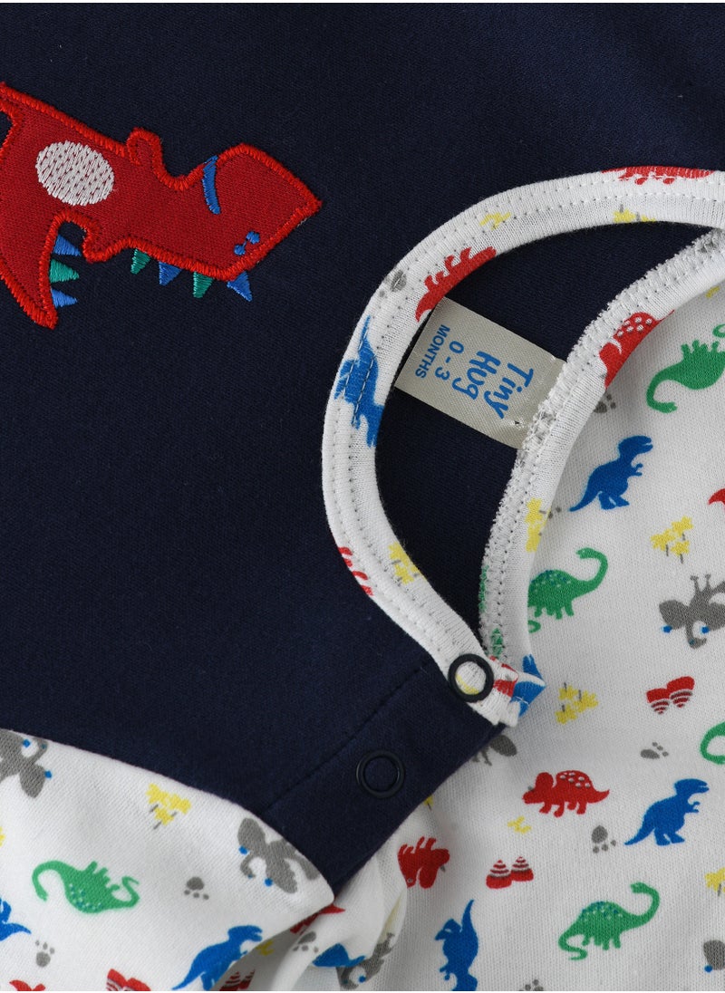Tiny Hug Newborn Baby Boy Top and Bottom Set  - Image 4