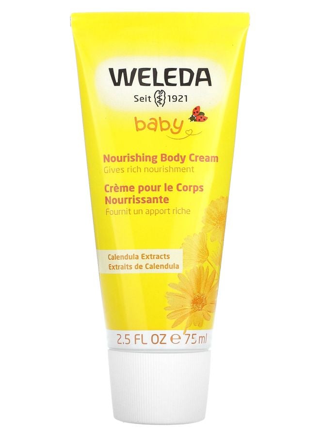 Weleda Baby Nourishing Body Cream Calendula Extracts 2.5 fl oz (75 ml)