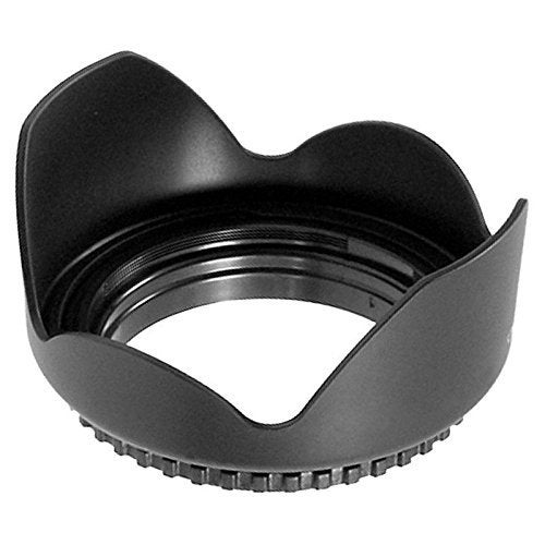 SHOPEE Branded Tulip 58Mm Flower Lens Hood (Black) Compatible with for Canon Eos 55-250Mm 18-55Mm Ef Lens - Image 2