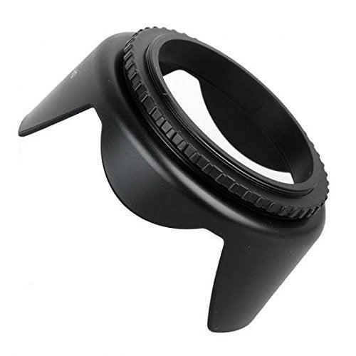 SHOPEE Branded Tulip 58Mm Flower Lens Hood (Black) Compatible with for Canon Eos 55-250Mm 18-55Mm Ef Lens - Image 3