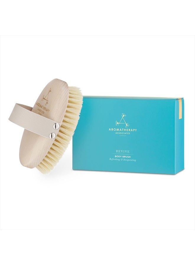 Aromatherapy Associates Revive Body Brush. Natural Dry Brush to Exfoliate Skin and Boost Circulation. Made of Natural and Sustainable Materials (1 Count) - Image 1