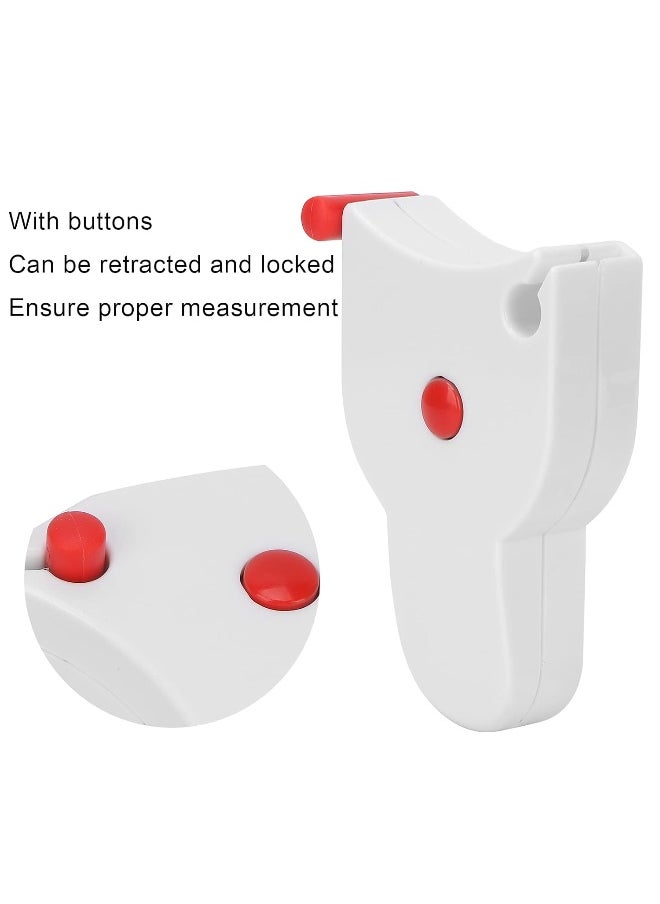 Shanrya Measure Any Part of the Body Mini Body Shape Body Measure Tape 2 Scales with Buttons  - Image 5