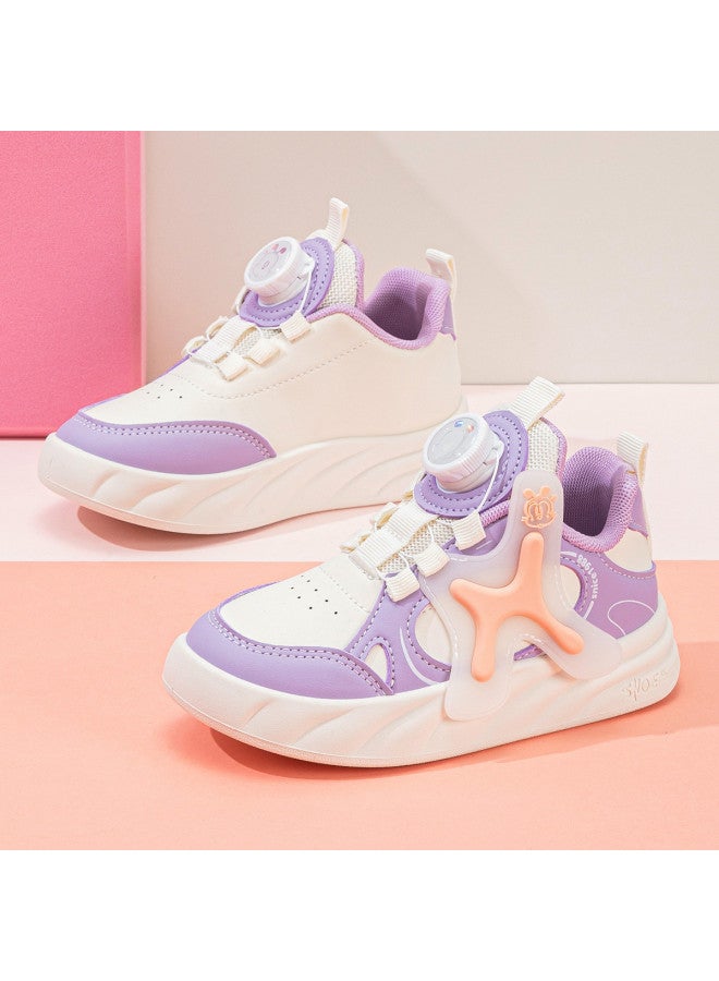 Babu Bean Back-to-school Season Spring/autumn Twist Buckle Color-block Canvas Shoes For Boys And Girls, Trendy Casual Wear-resistant For Big Kids - Image 5