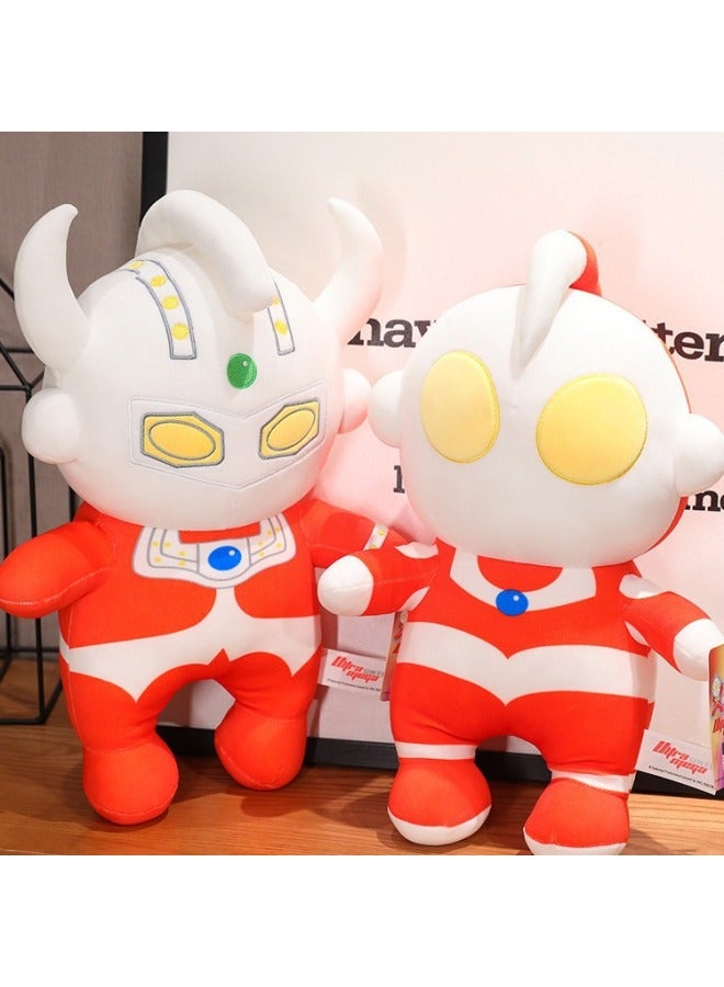 Standing Ultraman Doll Tyro Plush Toy Large Doll Boy's Birthday Gift Rag Doll Activity-Specifications:45cm/500g-Color:first Generation - Image 5