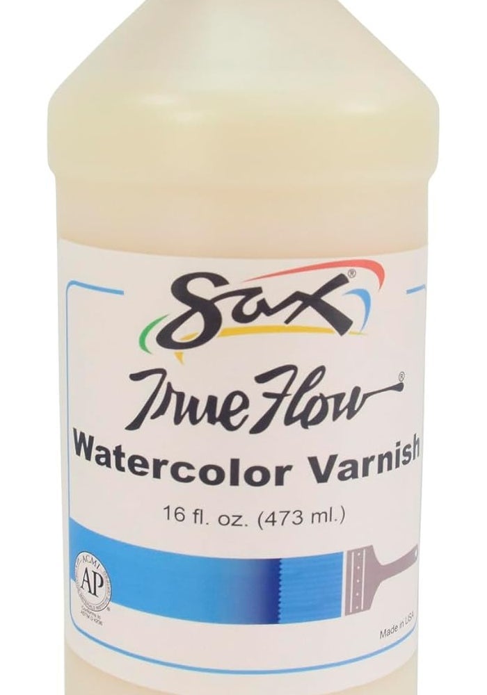 Sax True Flow Watercolor Varnish - 1 Pint (16 fl. oz.) - Image 1