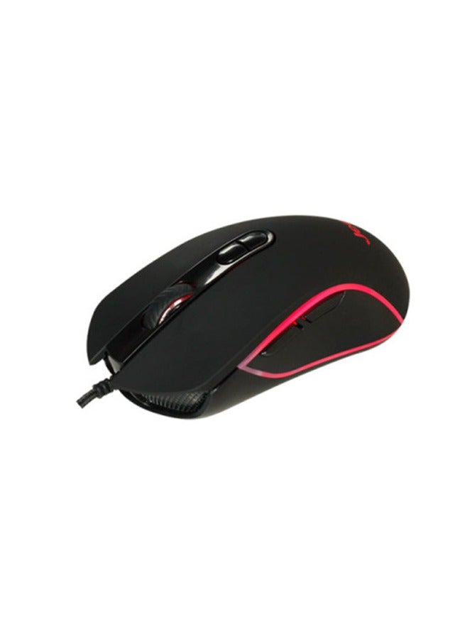 JeDEL GM870 Colorful Lighting Wired Optical Gaming Mouse - Image 2