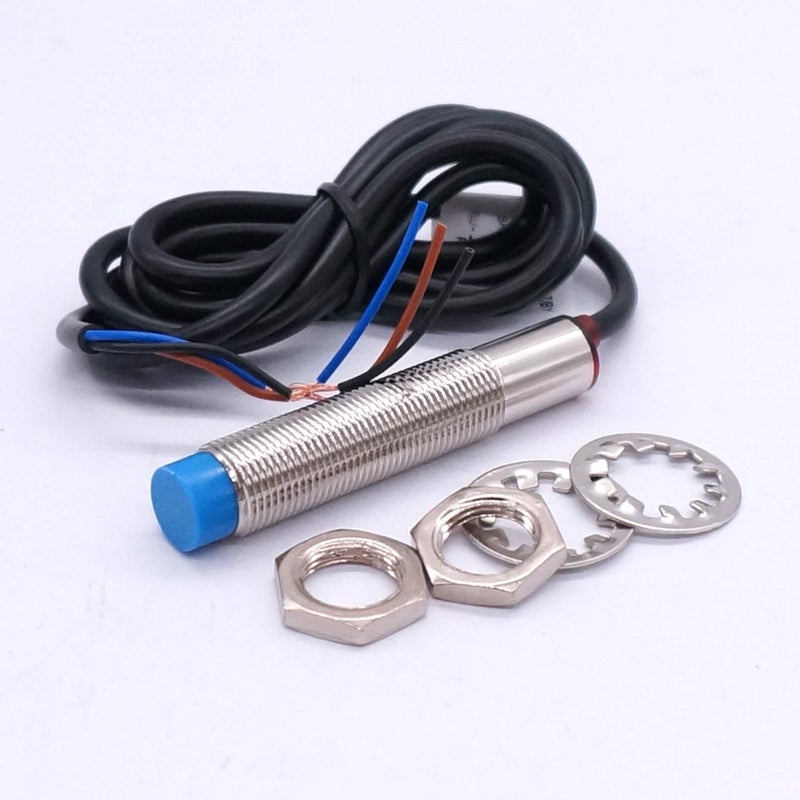 Taiss 2pcs New LJ12A3-4-Z/BY Inductive Proximity Sensor Switch 4mm Detection PNP NO DC6-36V （Normally Open） Normally Open Approach - Image 2