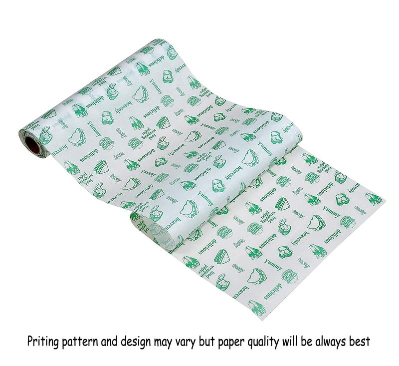 Everbite Everbite Wrap On Imported Oil Proof Butter Paper Roll for Roti Premium NonStick Butter Wrapping Paper Food Wrapping Paper Reheatable Non Stick Paper Oven Safe Parchment Paper Pack of2 - Image 2