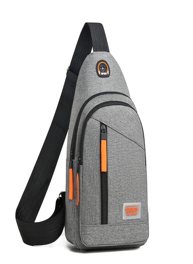 Hito Men's Waterproof Shoulder Crossbody Bag Outdoor Sports Chest Bag - Image 1