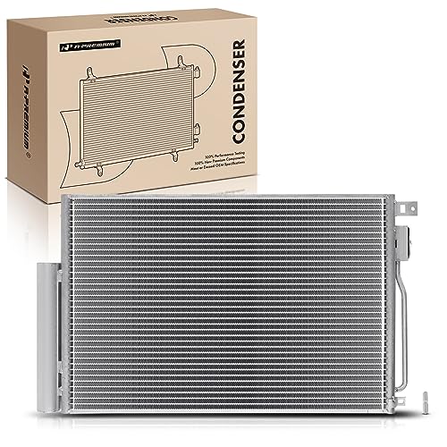A-Premium Air Conditioning A/C Condenser Compatible with Chevrolet Sonic 2012-2018 L4 1.8L - Image 1